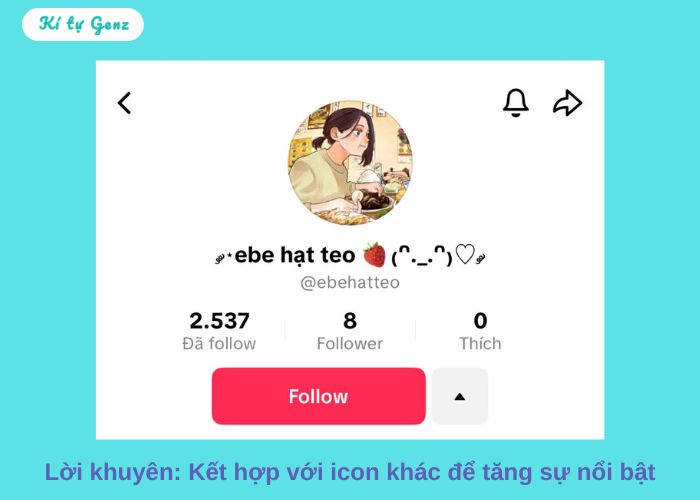 lời khuyên khi dùng kí tự con thỏ