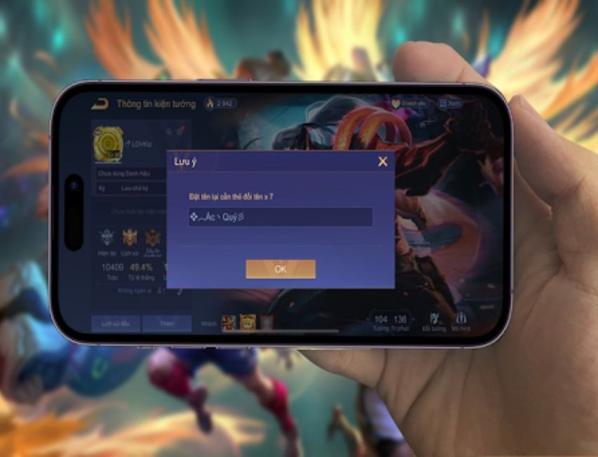 Tên game liên quân cho nam