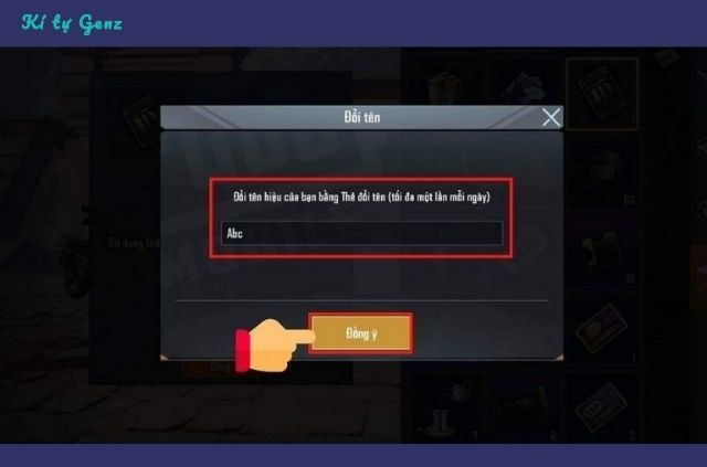 đổi tên kí tự đặc biệt trong pubg mobile