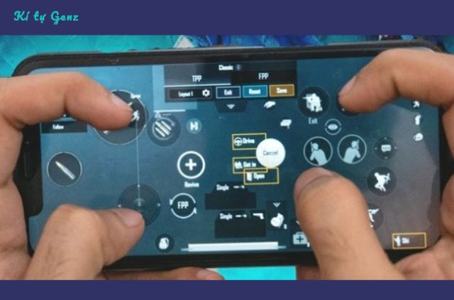 cài đặt điều khiển pubg mobile 4 ngón